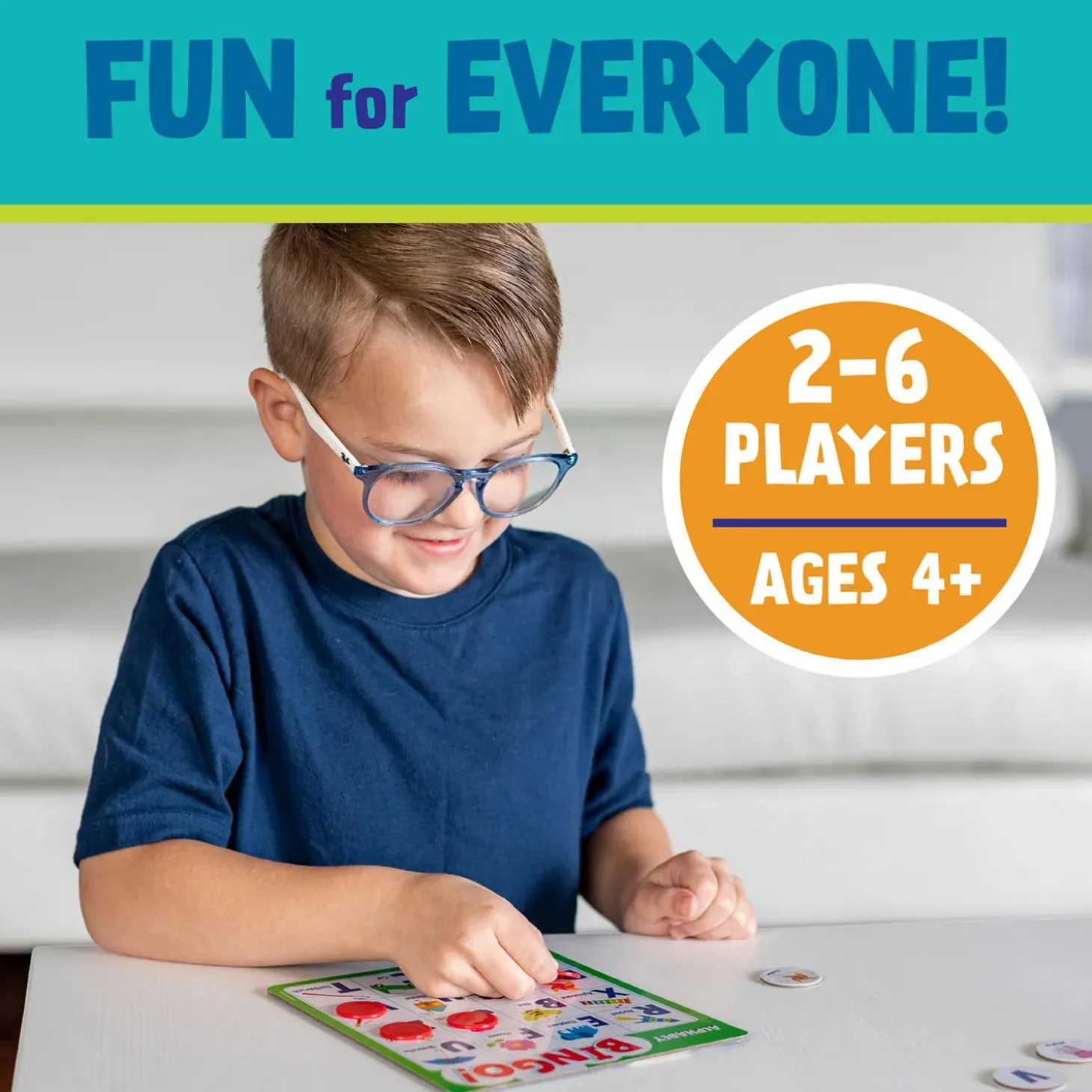 Alphabet Bingo Peaceable Kingdom Board Game
