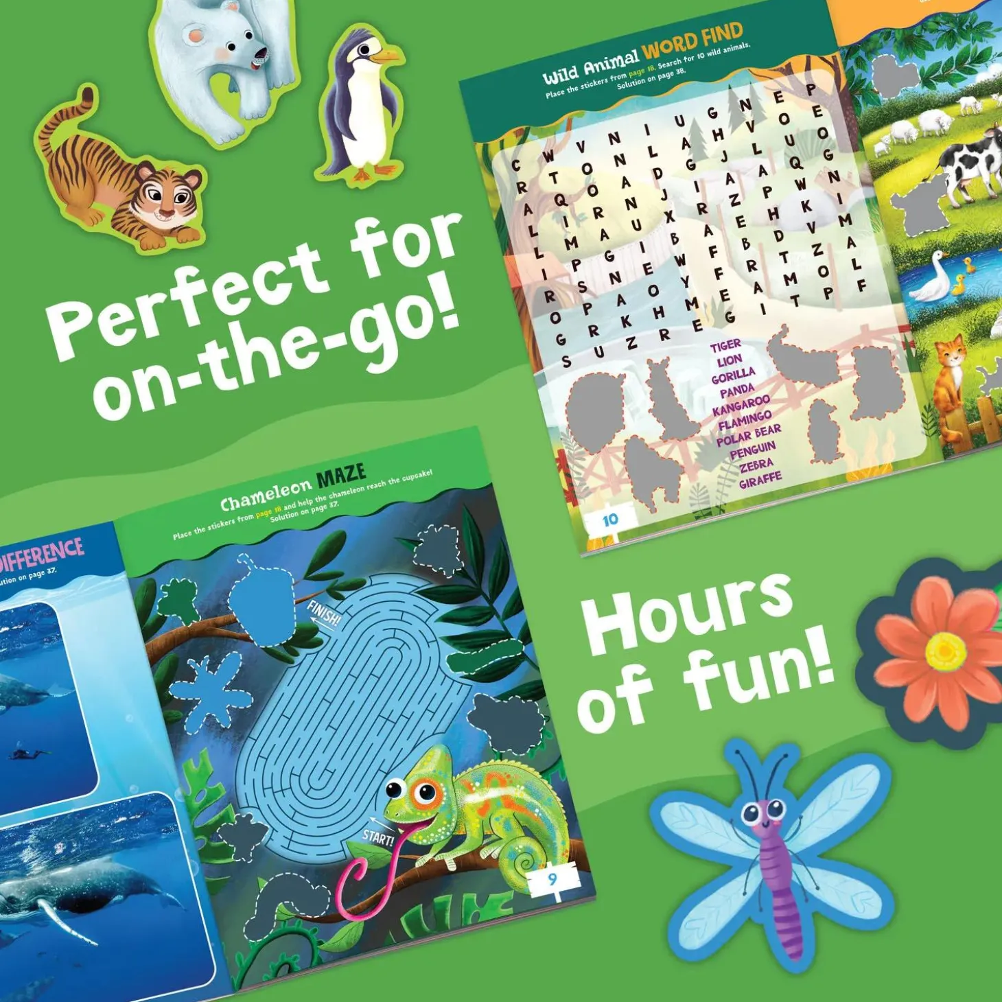 Animals Sticker Activity Book