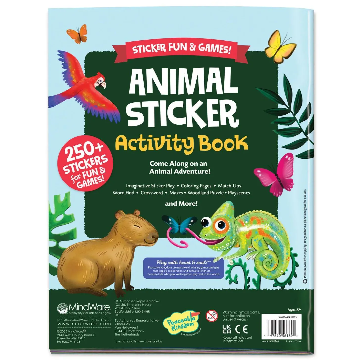Animals Sticker Activity Book
