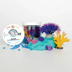 Axolotl Pina Colada Mini Sensory Dough-To-Go Kit