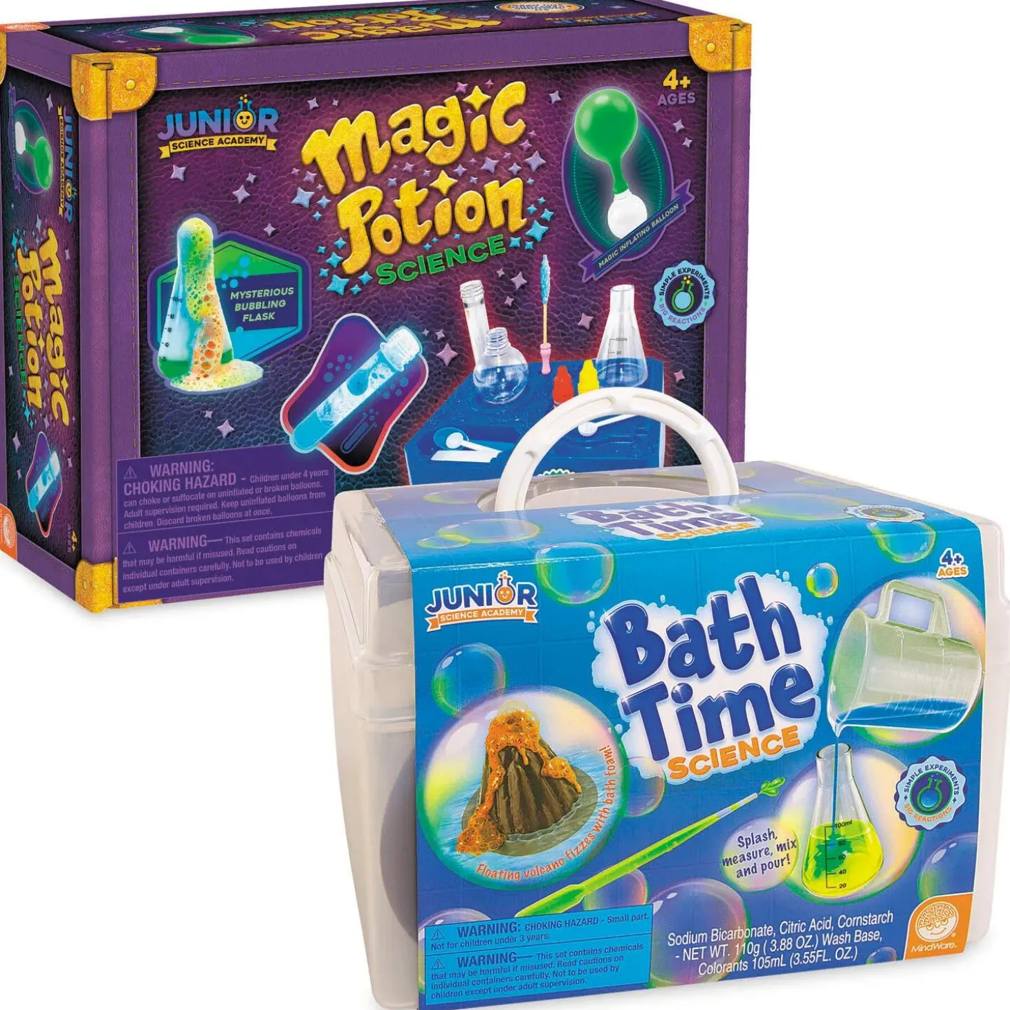 Bath Time and Magic Potion Science: Set of 2