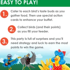 Bird Bash Family Board Game