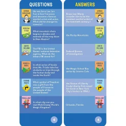 Brain Quest Smart Cards: America (Revised 5th Edition)