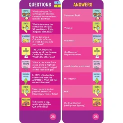 Brain Quest Smart Cards: For The Car (Revised 5th Edition)