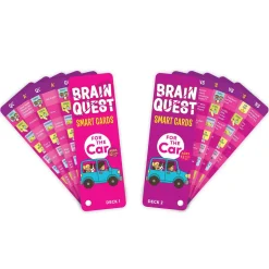 Brain Quest Smart Cards: For The Car (Revised 5th Edition)