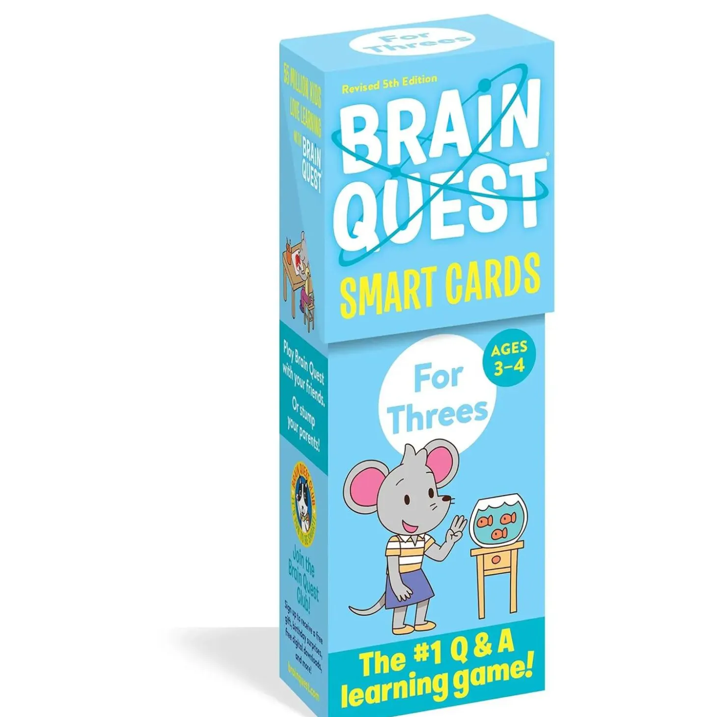 Brain Quest Smart Cards: For Threes (Revised 5th Edition)