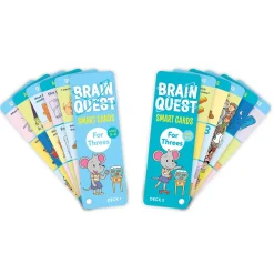 Brain Quest Smart Cards: For Threes (Revised 5th Edition)