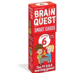 Brain Quest Smart Cards: 6th Grade (Revised 5th Edition)