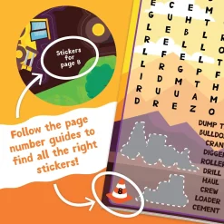Build It! Construction Sticker Activity Book