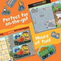 Build It! Construction Sticker Activity Book
