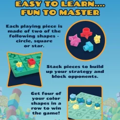 Candy Conquest In-a-Row Classic Board Game