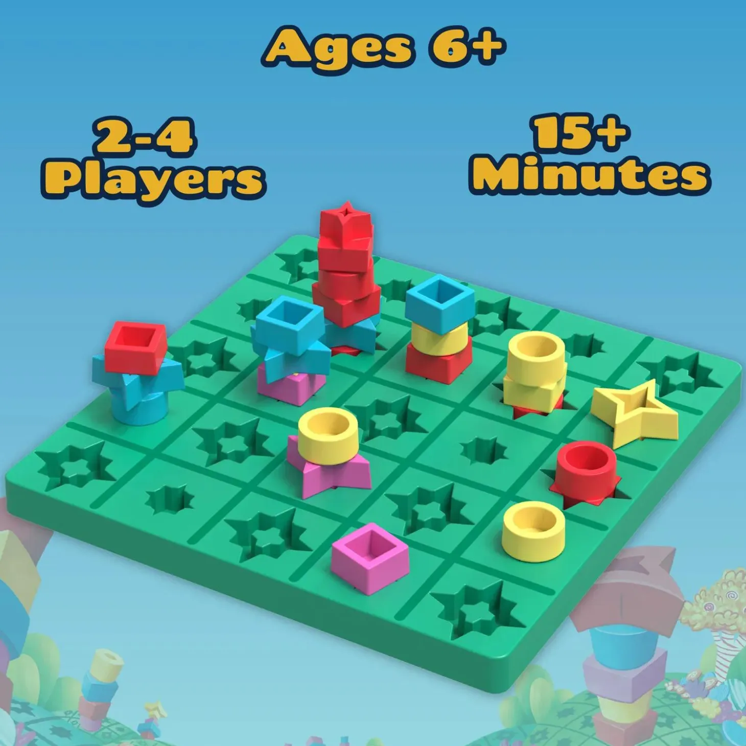 Candy Conquest In-a-Row Classic Board Game
