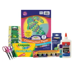 Chalk, Glitter & Glue Arts & Crafts Boredom Buster Kit