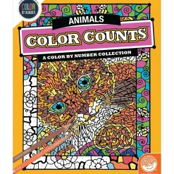 Color by Number Color Counts: Animals