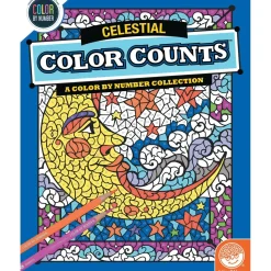Color by Number Color Counts: Celestial