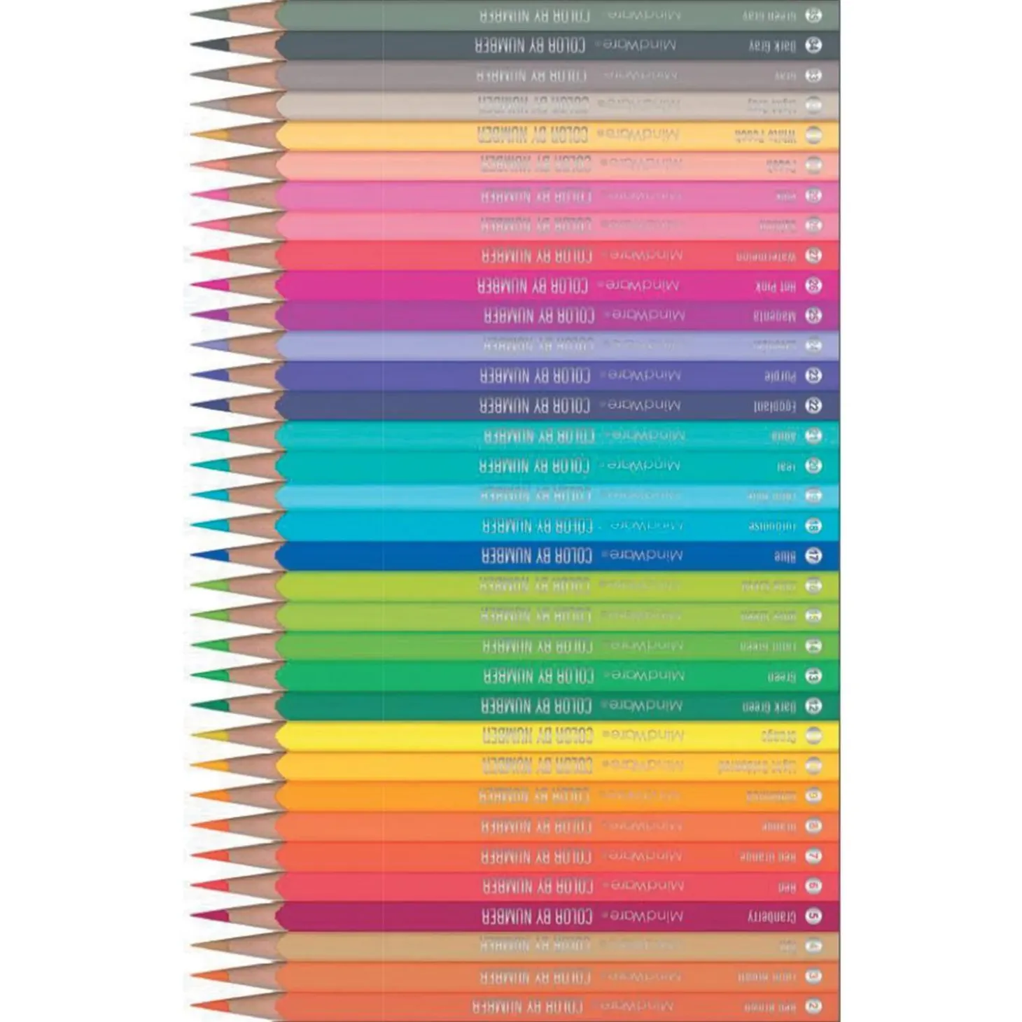 Color By Number Color Counts: Kaleidoscopes and Sun Catchers Set of 2 With Pencils