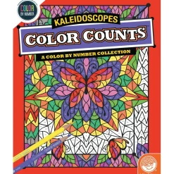 Color by Number Color Counts: Kaleidoscope