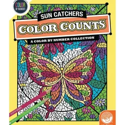 Color by Number Color Counts: Suncatchers