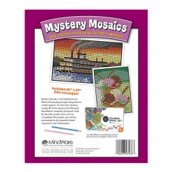 Color By Number Mystery Mosaics: Book 17