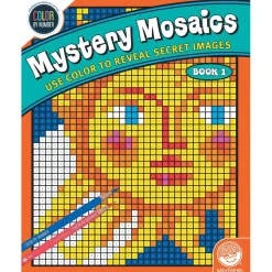 Color By Number Mystery Mosaics: Book 1