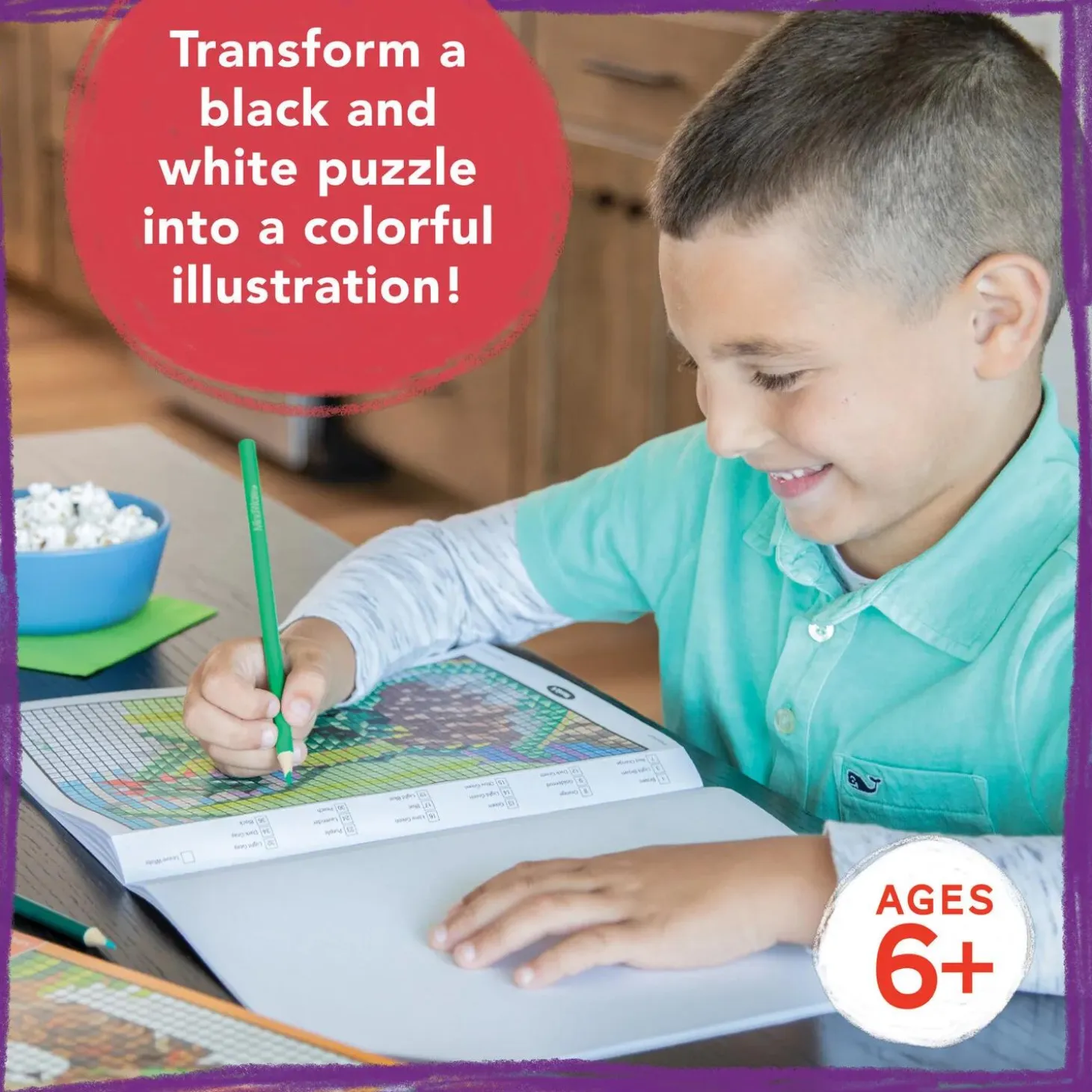 Color By Number Mystery Mosaics: Book 3
