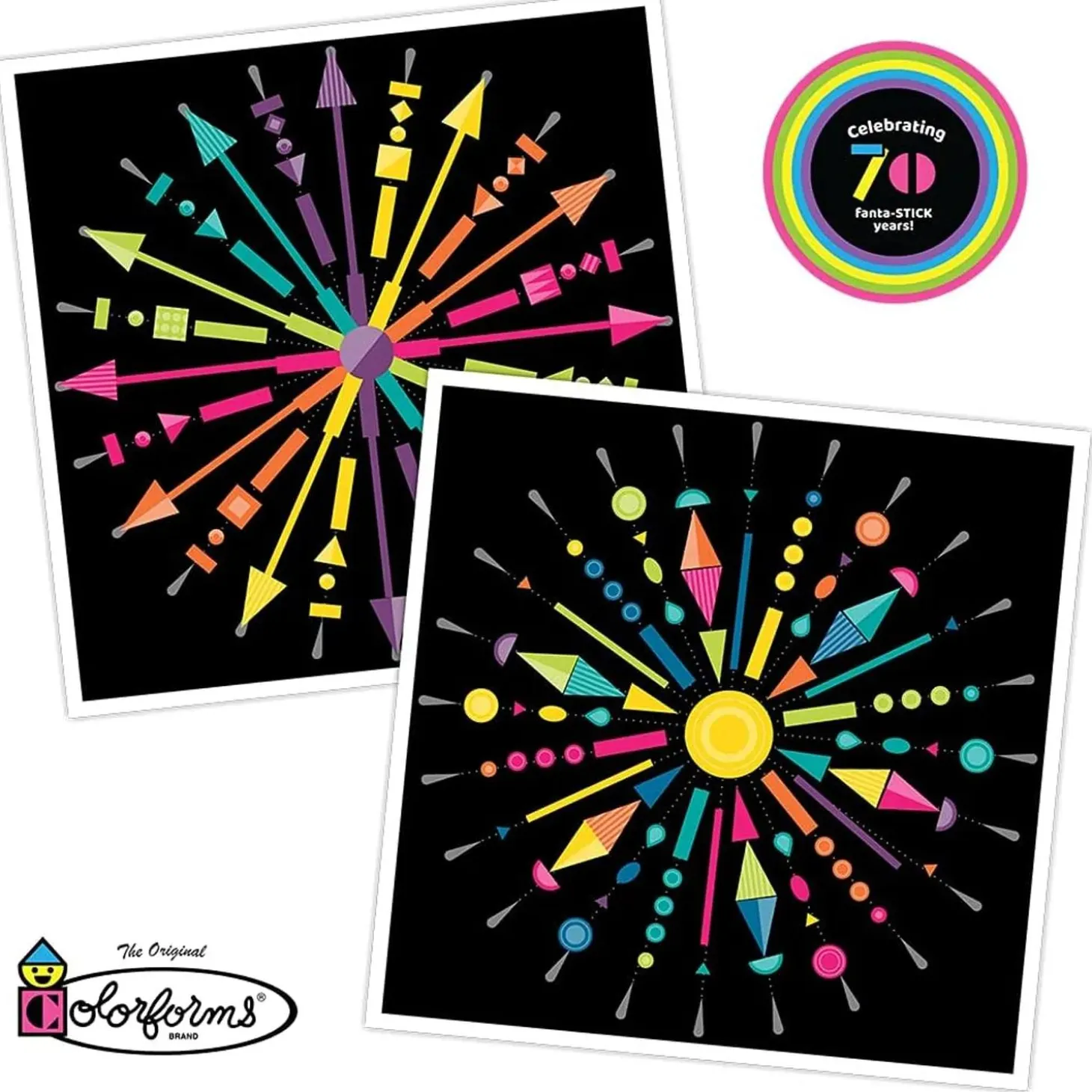 Colorforms Picture Toy 70th Anniversary Set