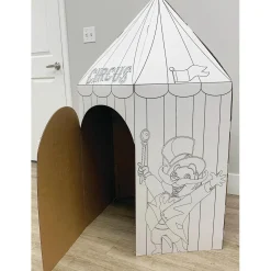 Color Your Own Circus Tent and Playhouse