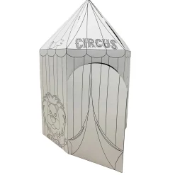 Color Your Own Circus Tent and Playhouse