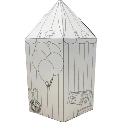 Color Your Own Circus Tent and Playhouse