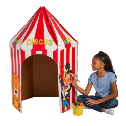 Color Your Own Circus Tent and Playhouse