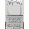 Color Your Own Farmers Market Stand and Playhouse