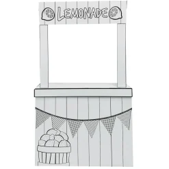 Color Your Own Lemonade Stand and Playhouse