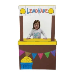 Color Your Own Lemonade Stand and Playhouse