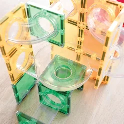 Connetix Rainbow Ball Run Expansion Pack – 66‑Piece Magnetic Motion & Exploration Kit