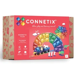 Connetix Rainbow Mega Pack – 212‑Piece Magnetic Building Set