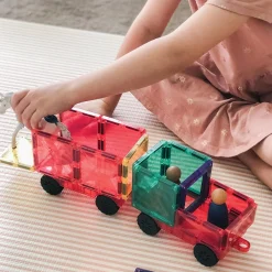 Connetix Rainbow Motion Pack – 24‑Piece Magnetic Movement & Vehicle Set