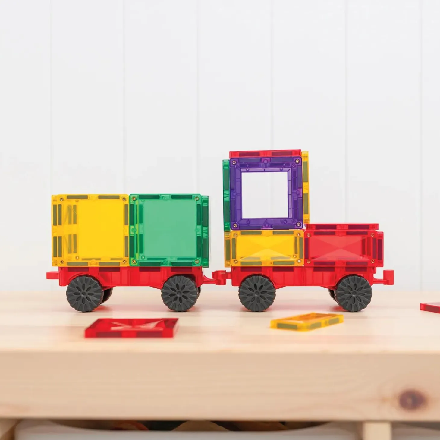 Connetix Rainbow Motion Pack – 24‑Piece Magnetic Movement & Vehicle Set