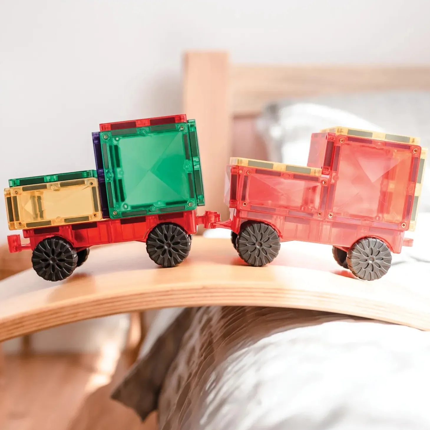 Connetix Rainbow Motion Pack – 24‑Piece Magnetic Movement & Vehicle Set