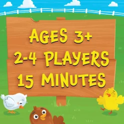 Count Your Chickens! Peaceable Kingdom Cooperative Board Game