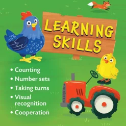Count Your Chickens! Peaceable Kingdom Cooperative Board Game