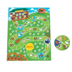 Count Your Chickens! Peaceable Kingdom Cooperative Board Game