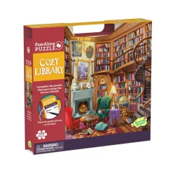 Cozy Library Pass-Along Puzzle