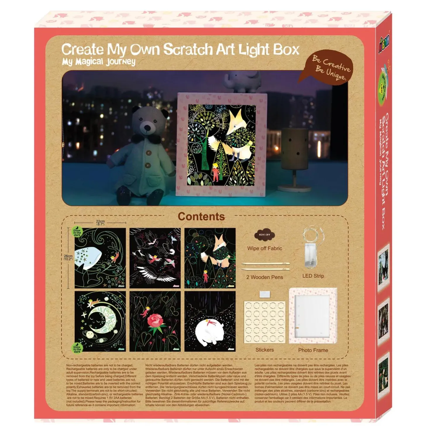 Create My Own Scratch Art Light Box: My Magical Journey