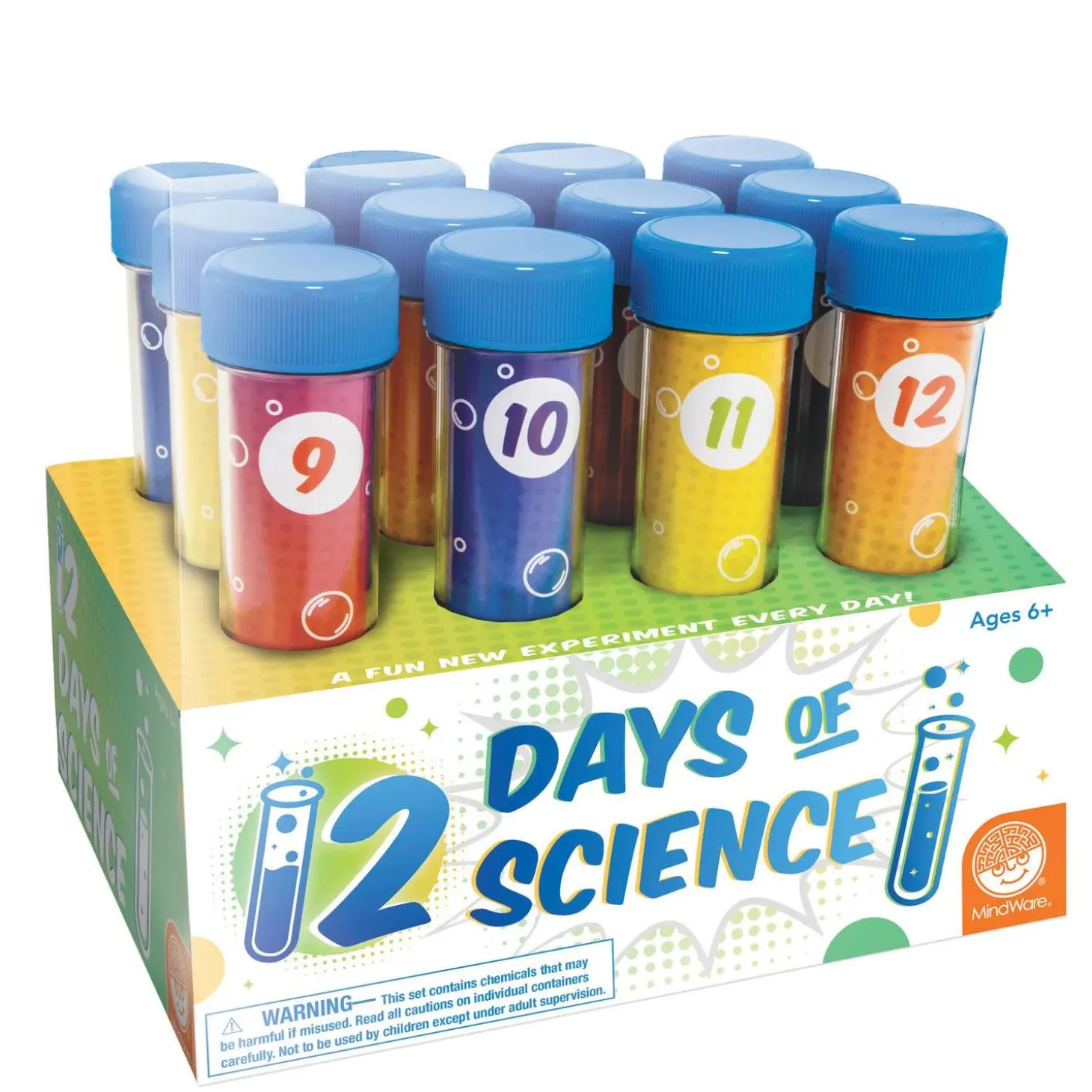 12 Days of Science Experiments Countdown Calendar