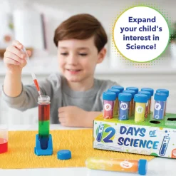 12 Days of Science Experiments Countdown Calendar