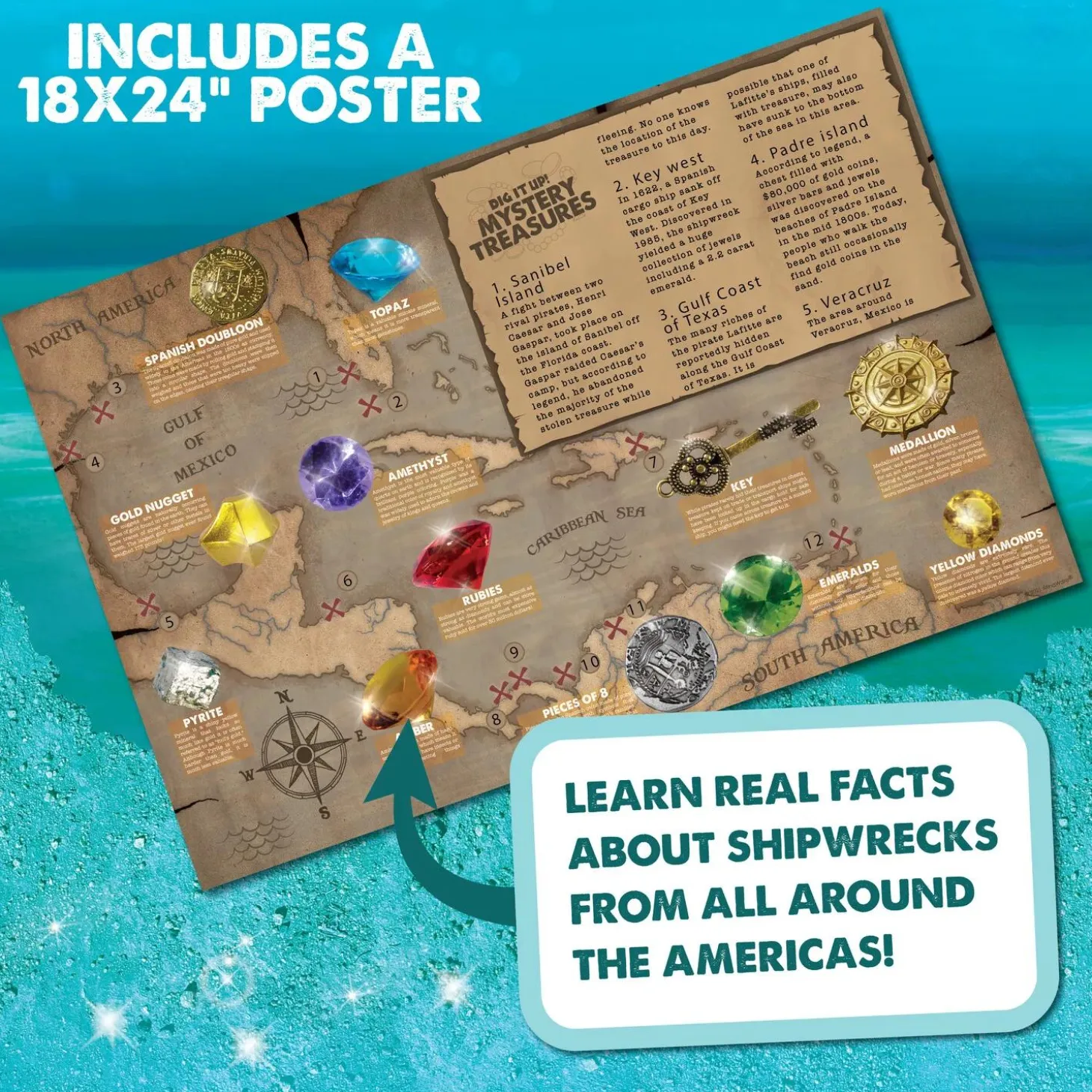 Dig It Up! Mystery Treasures Pirate Discovery
