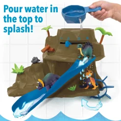 Dinosaur Color Splash Water Park Bath Toy Set