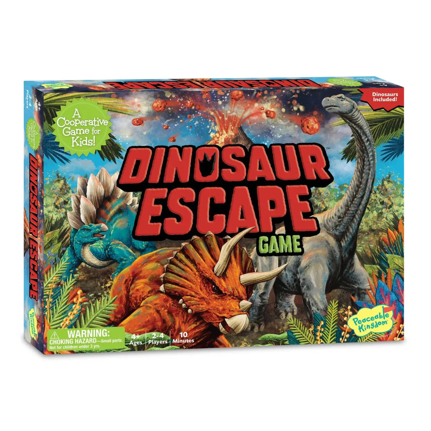 Dinosaur Escape Peaceable Kingdom Cooperative Game