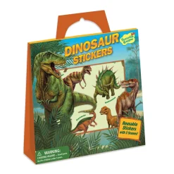 Dinosaur Reusable Sticker Tote