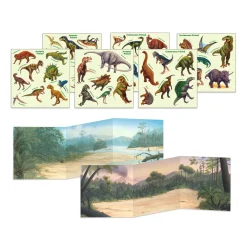 Dinosaur Reusable Sticker Tote
